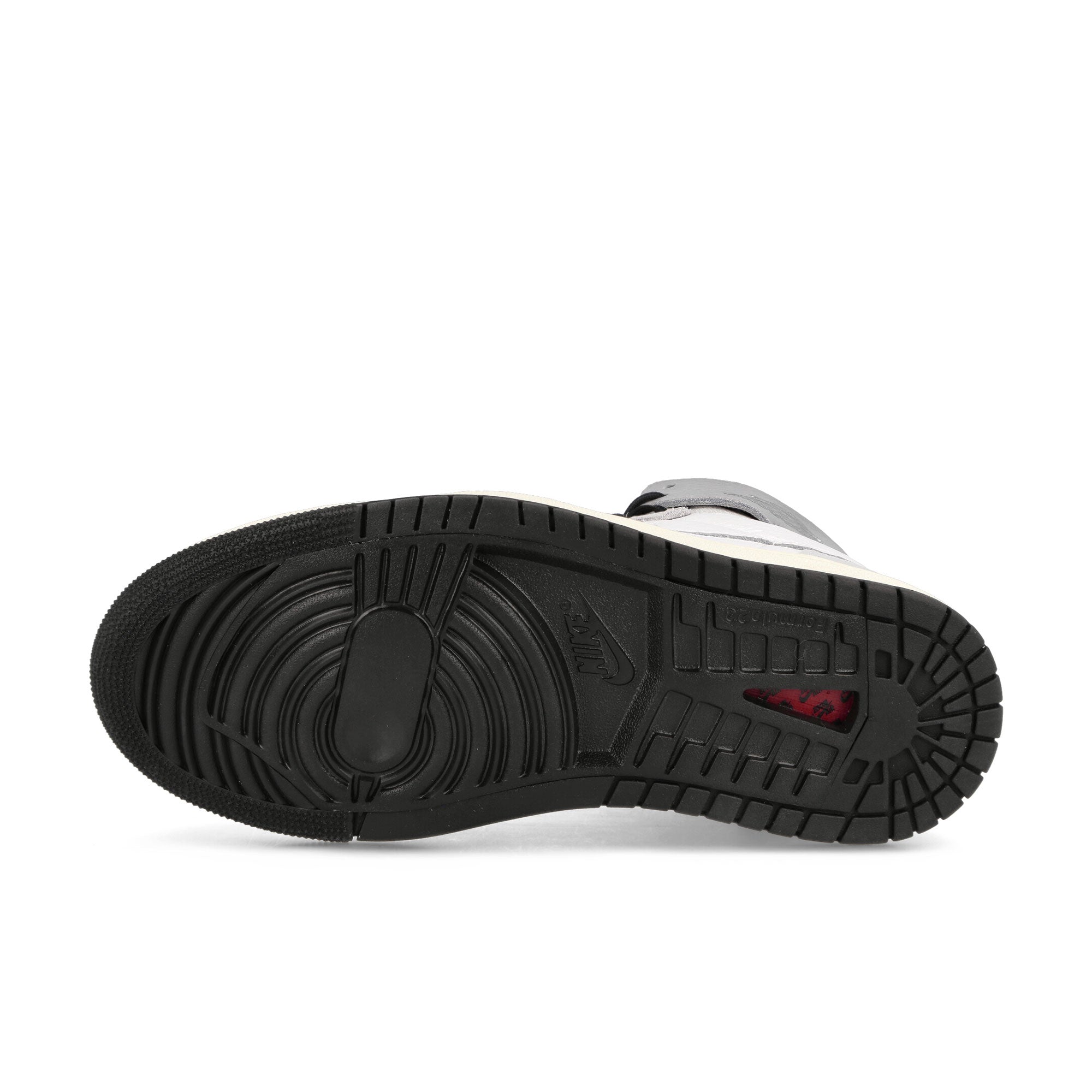 Jordan Wmns Air Jordan 1 Zoom Air Comfort 2 White / Metallic Silver - Photon Dust High Top Sneakers  Detail View 1 | Overkill