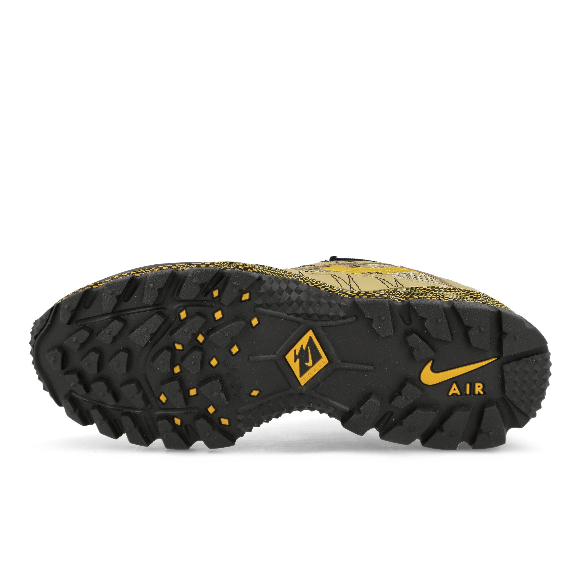 Nike Air Humara QS Wheat Grass-Yellow Ochre - Black Low Top Sneakers  Detail View 1 | Overkill