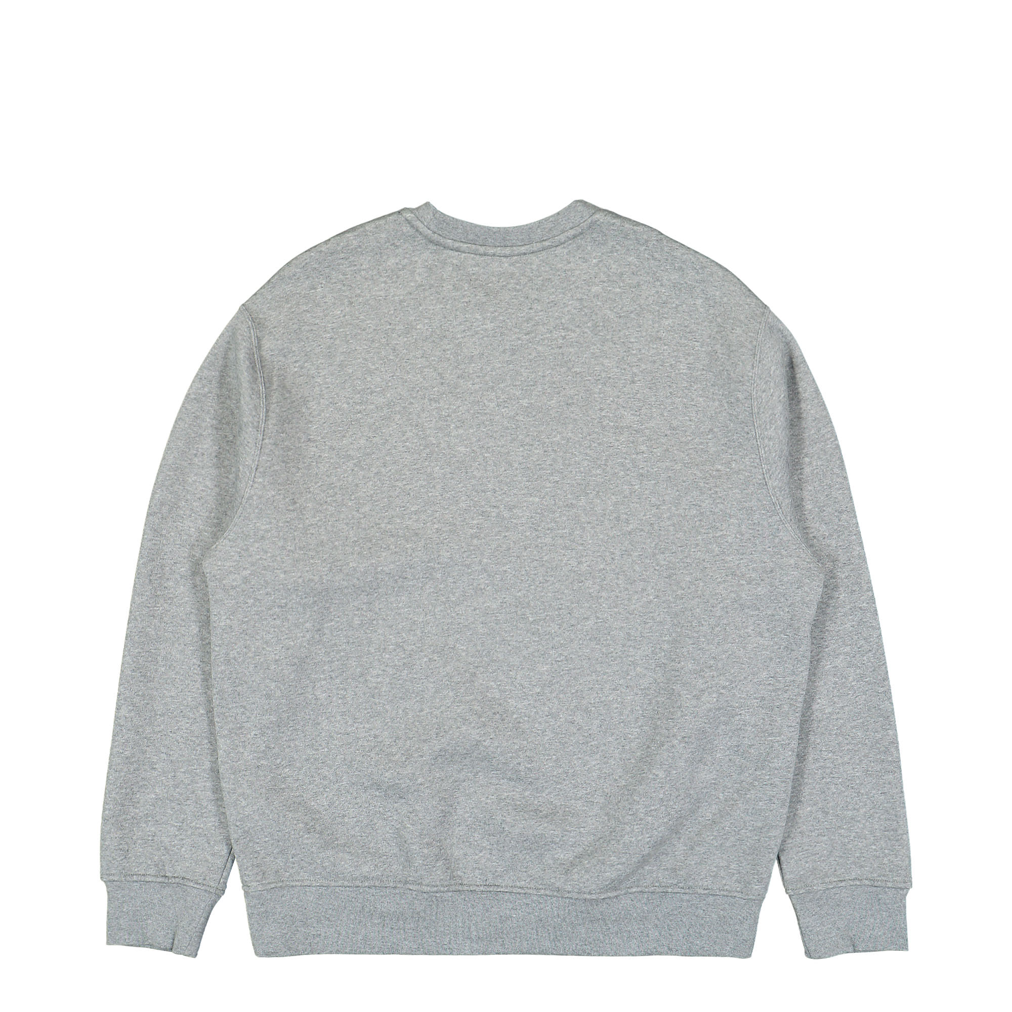 Jordan Essential Fleece Crew Carbon Heather / White Sweatshirts Material | Overkill