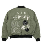 Nike Stussy x Nike Reversible Jacket Medium Olive / Bright Mandarin / Sail Jackets Material | Overkill