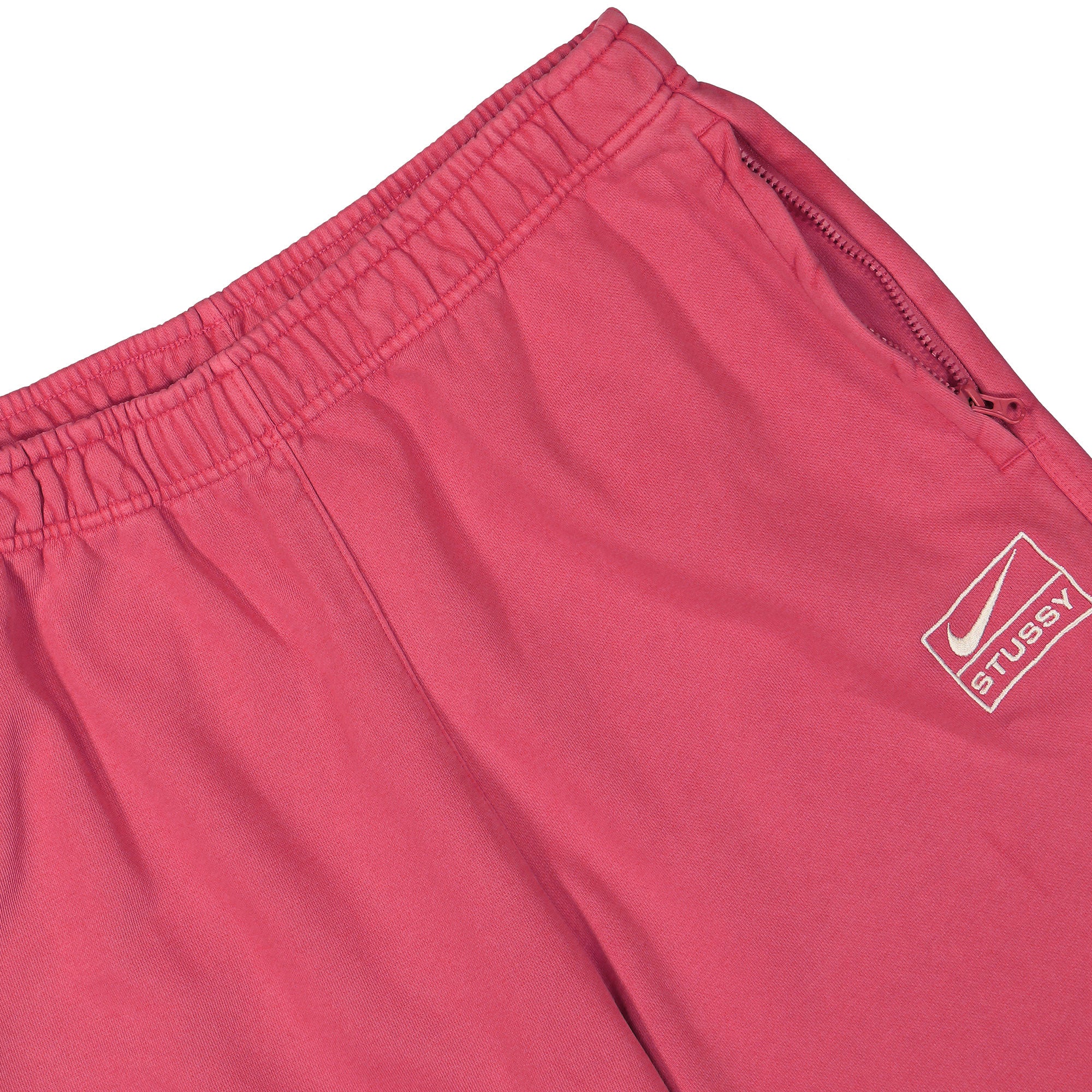 Nike Stussy x Nike Fleece Pant Habanero Red / Natural Sweat & Track Pants Detailfoto | Overkill
