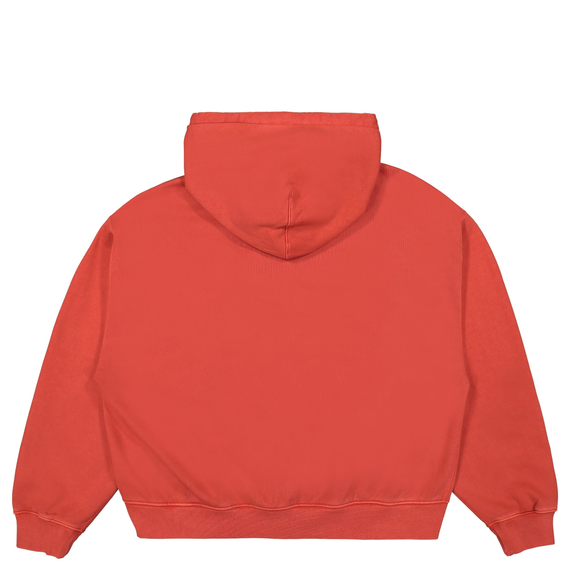 Nike Stussy x Nike Full-Zip Fleece Hoodie Habanero Red / Natural Hoodies Material | Overkill