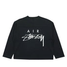Nike Stussy x Nike Long-Sleeve Top Black / Sail Tops Close-up | Overkill