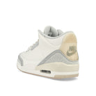 Jordan Air Jordan 3 Retro Ivory / Grey Mist - Cream Mid Top Sneakers  Material | Overkill