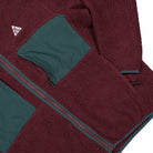Nike ACG Arctic Wolf Polartec Full-Zip Fleece Jacket Night Maroon / Deep Jungle / Summit White Fleece Jackets Detailfoto | Overkill