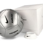 Nike Pitch Soccer Ball Metallic Silver / Black Other Sports Equipment Close-up | Overkill
