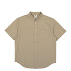 Nike Life Seersucker Shirt Khaki / Khaki Shirts FN3222 247 | Overkill
