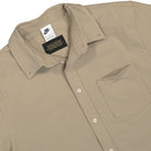 Nike Life Seersucker Shirt Khaki / Khaki Shirts Close-up | Overkill