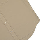 Nike Life Seersucker Shirt Khaki / Khaki Shirts Detailfoto | Overkill