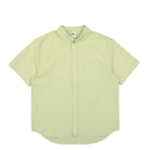 Nike Life Seersucker Shirt Olive Aura / Olive Aura Shirts FN3222 371 | Overkill