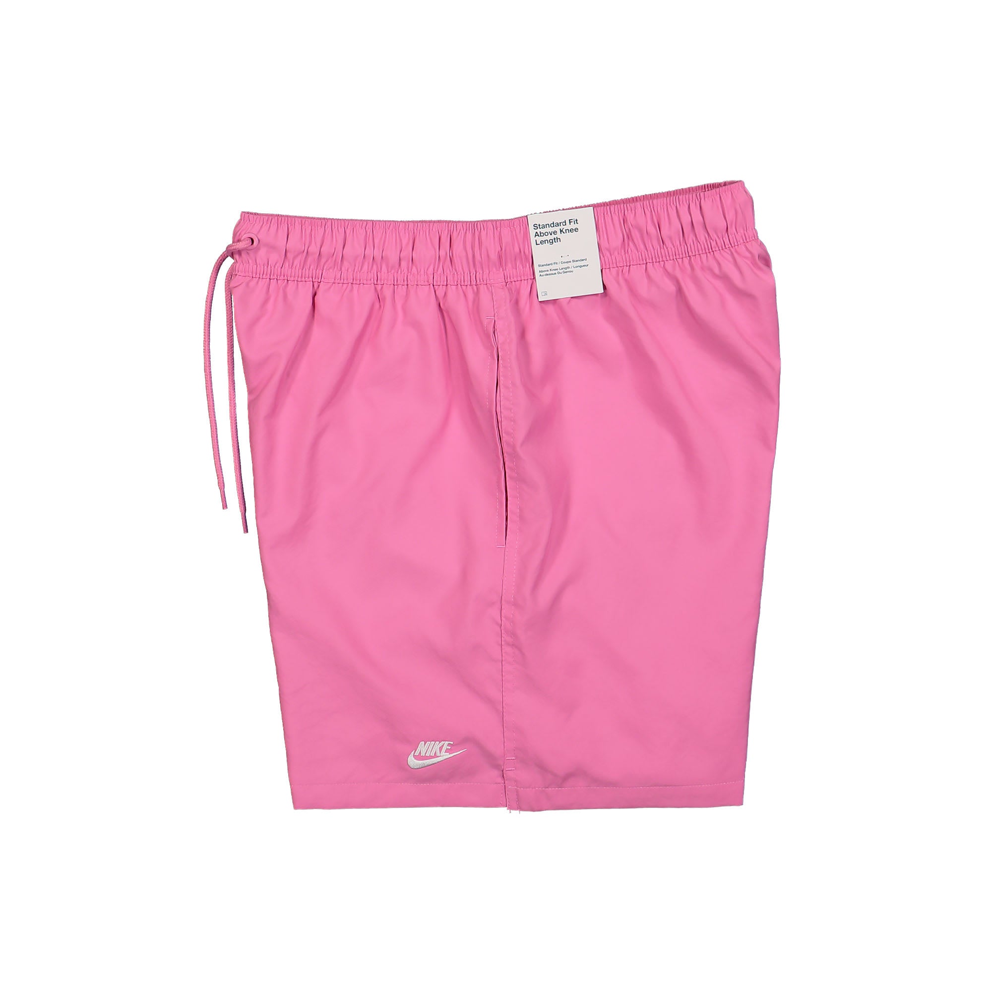 Nike Club Flow Shorts Playful Pink / White Shorts Close-up | Overkill