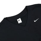 Nike W NSW Phoenix Fleece Crop Vneck Black / Sail Sweatshirts Close-up | Overkill