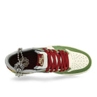 Jordan Air Jordan 1 Retro Low OG Lunar New Year Sail / Cedar - Oil Green - Light Pumice Low Top Sneakers  Detailfoto | Overkill