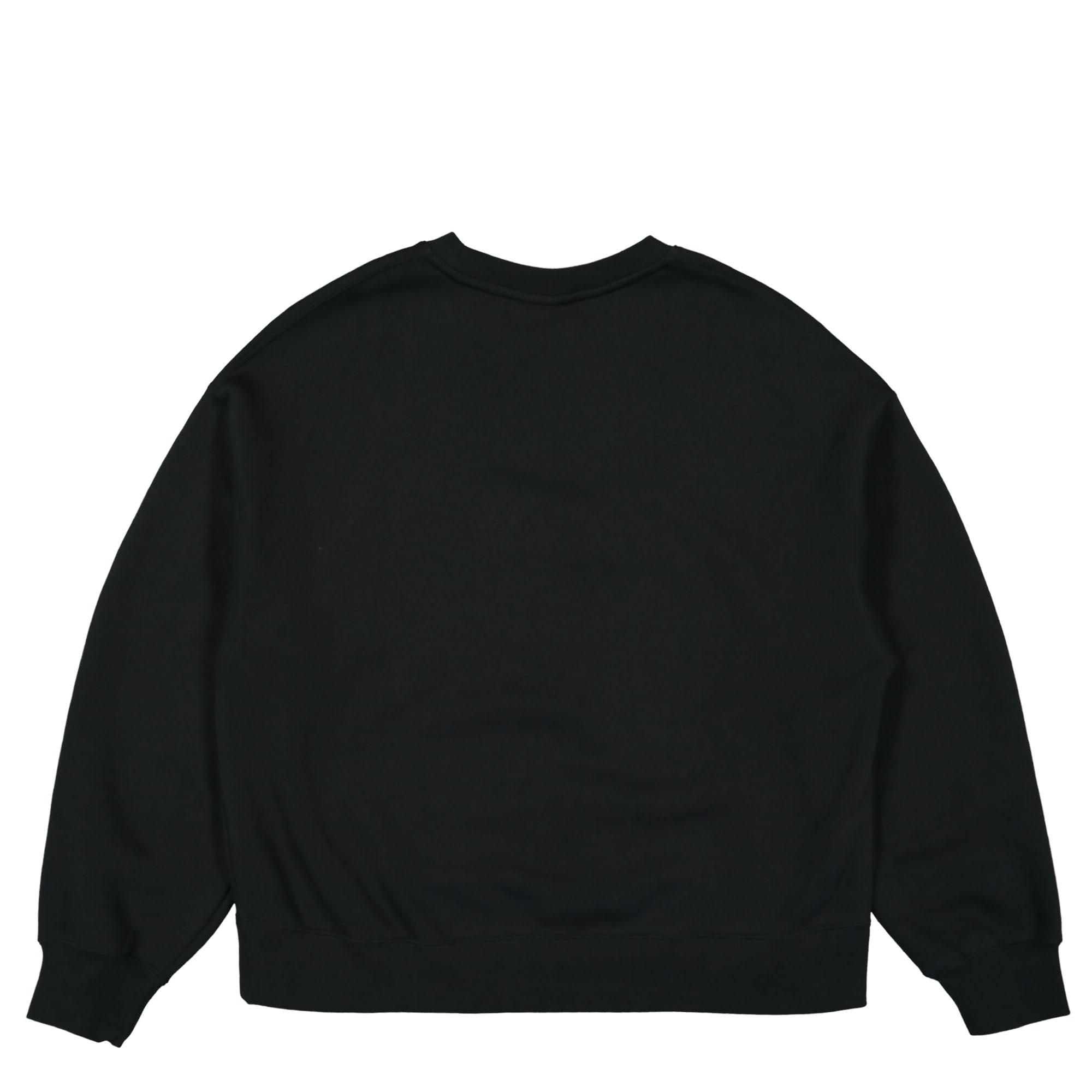 Jordan W Brooklyn Fleece Crew Black / White Sweatshirts Material | Overkill