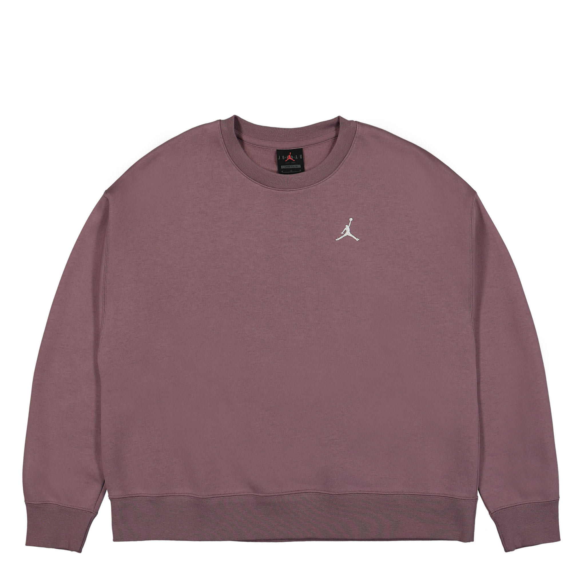 Jordan W Brooklyn Fleece Crew 2 Sky J Mauve Sweatshirts FN4491 508 | Overkill