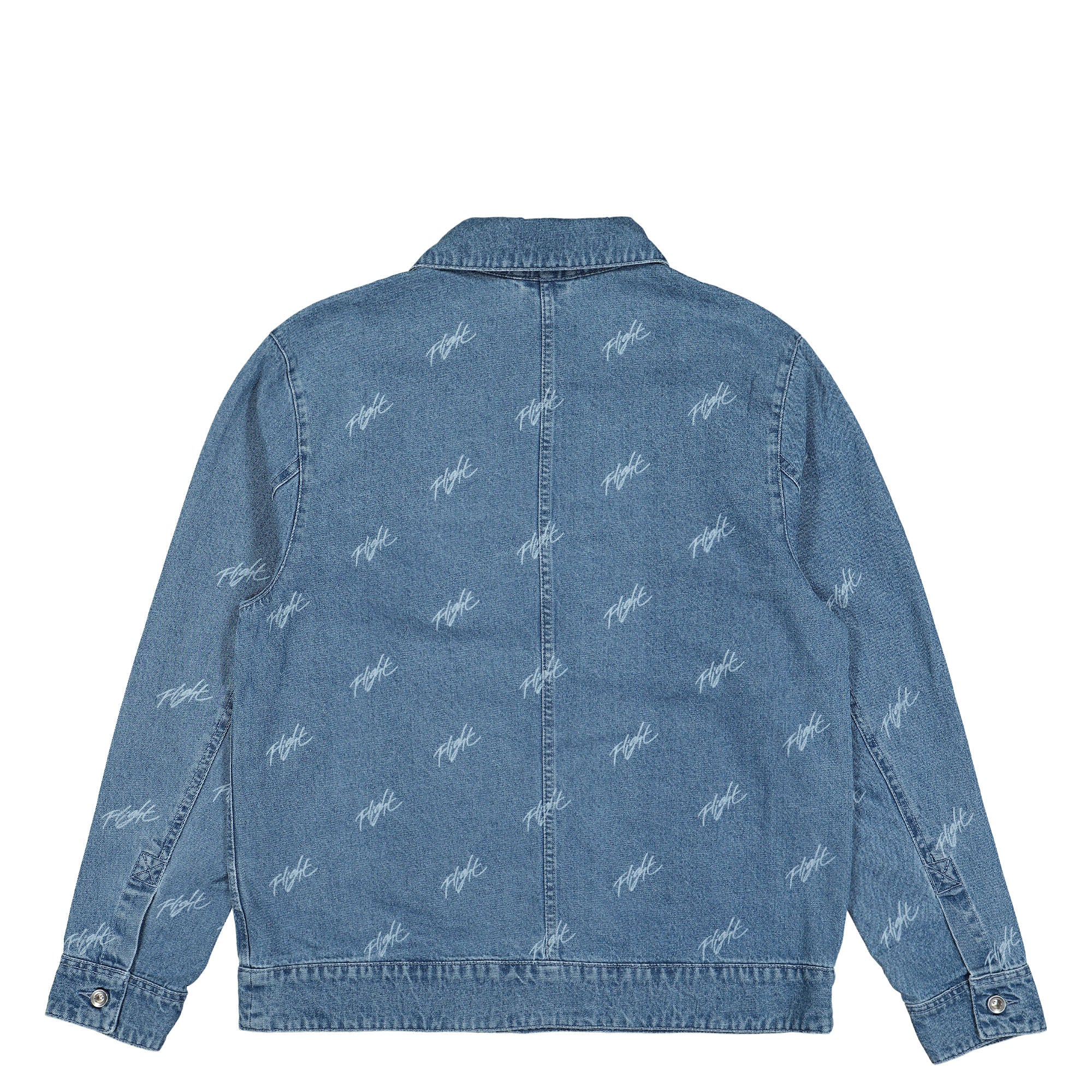 Jordan Flight Heritage Denim Jacket Blue Grey Jackets Material | Overkill