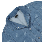 Jordan Flight Heritage Denim Jacket Blue Grey Jackets Close-up | Overkill