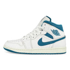 Jordan Air Jordan 1 Mid SE White / Industrial Blue-Sail Mid Top Sneakers FN5215 141 | Overkill