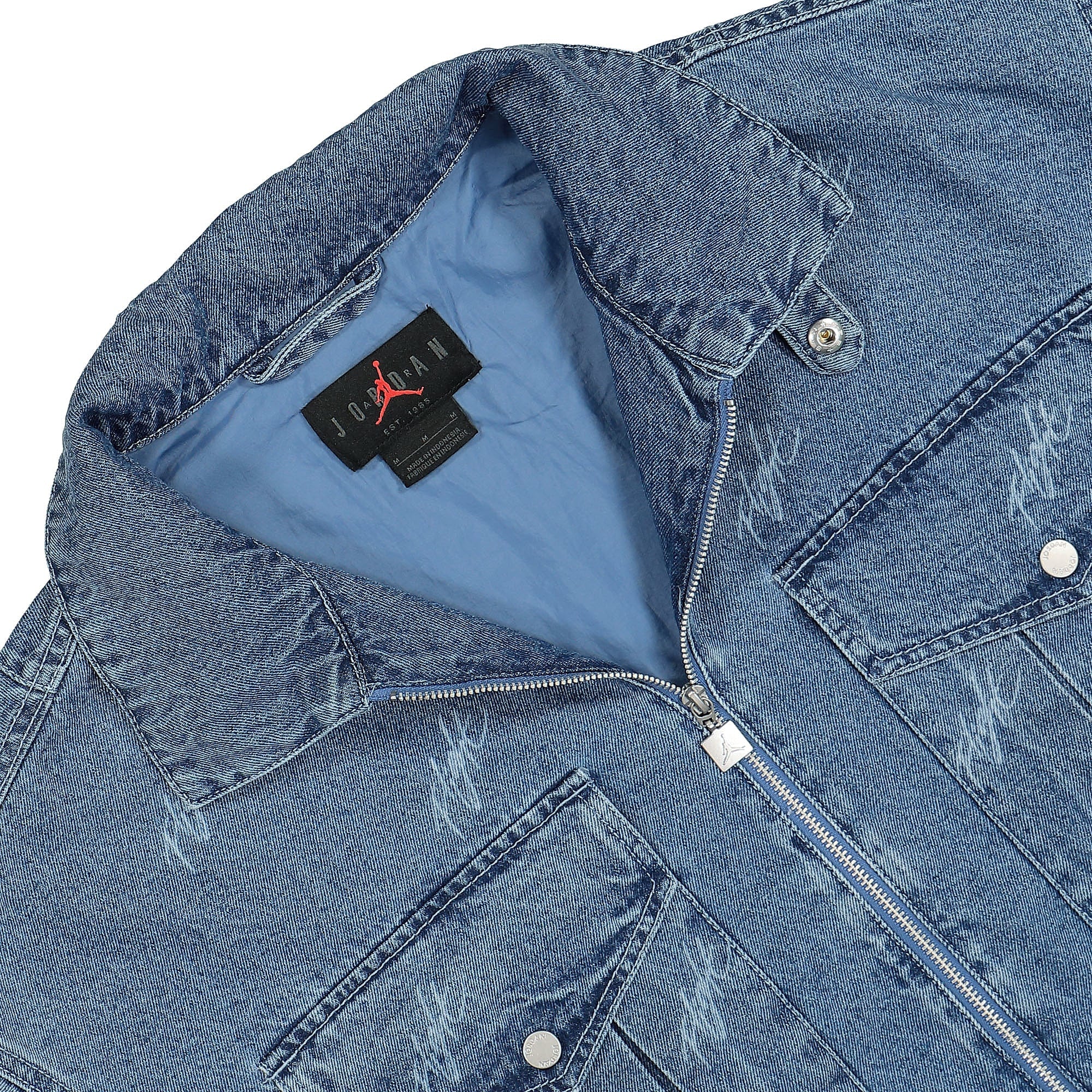 Jordan W Renegade Jacket Stone Blue Jackets Close-up | Overkill