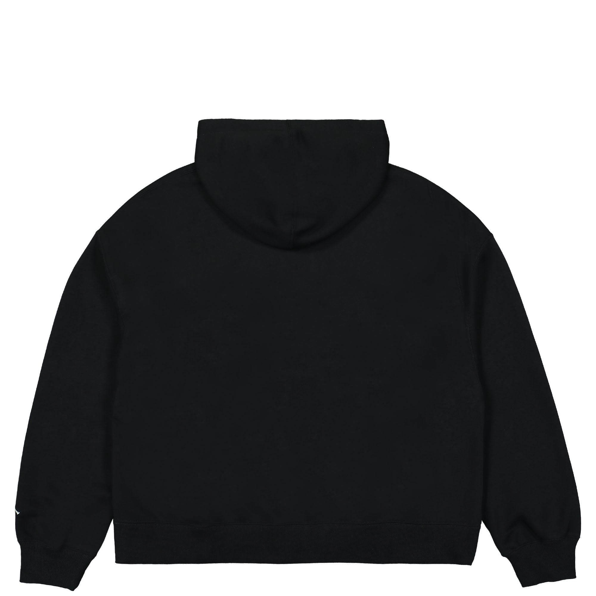 Jordan W Brooklyn Fleece Hoodie Black / Sail Hoodies Material | Overkill