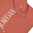 Jordan W Brooklyn Fleece Hoodie Dusty Peach / Sail Hoodies Detailfoto | Overkill