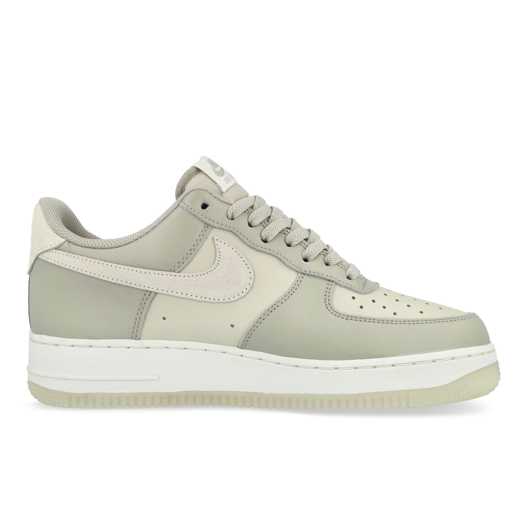 Nike Air Force 1 '07 LV8 Light Bone / Summit White - Light Iron Ore Low Top Sneakers  Silhouette | Overkill