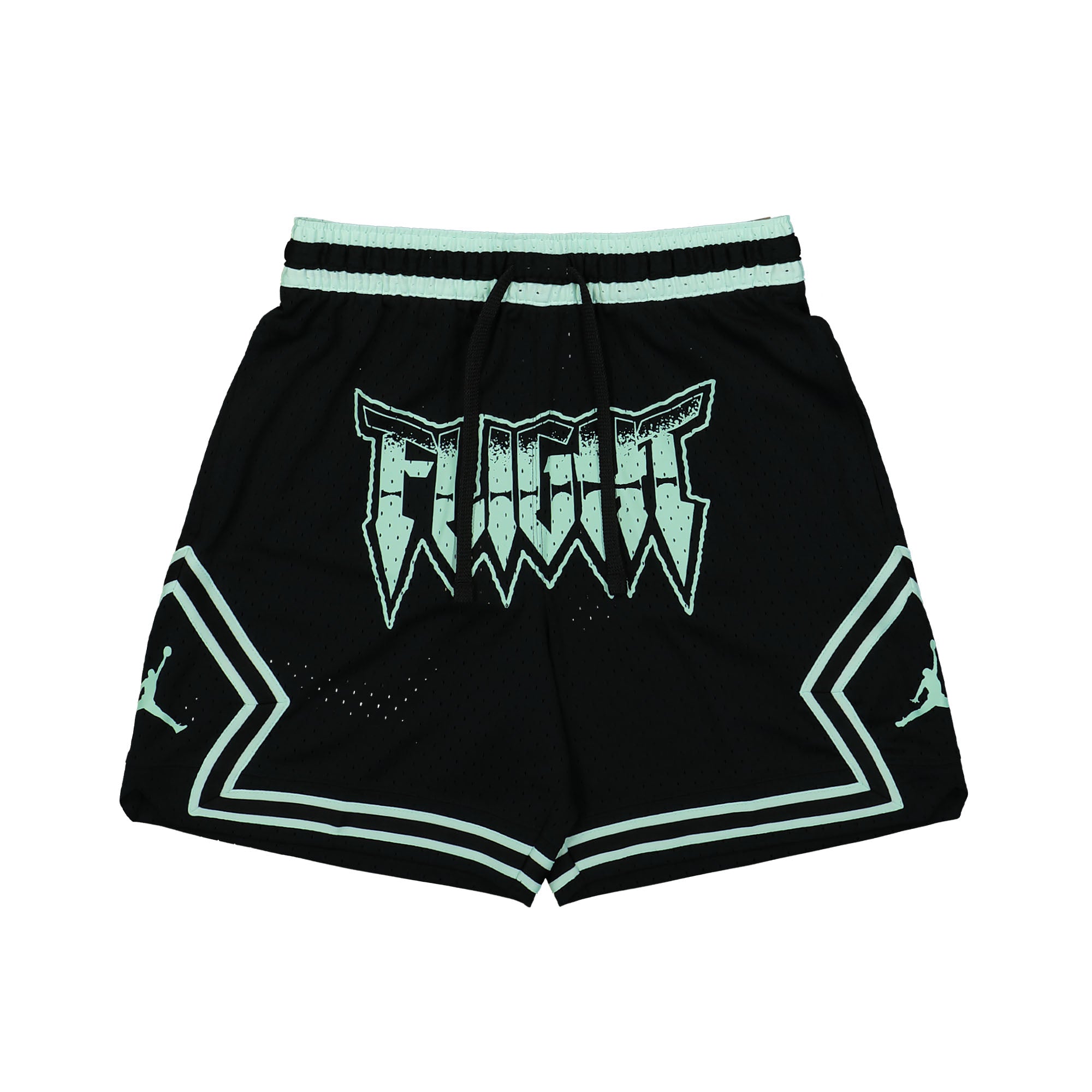 Jordan Sport Diamond Dri-Fit Shorts Black / Mint Foam Shorts FN5869 010 | Overkill