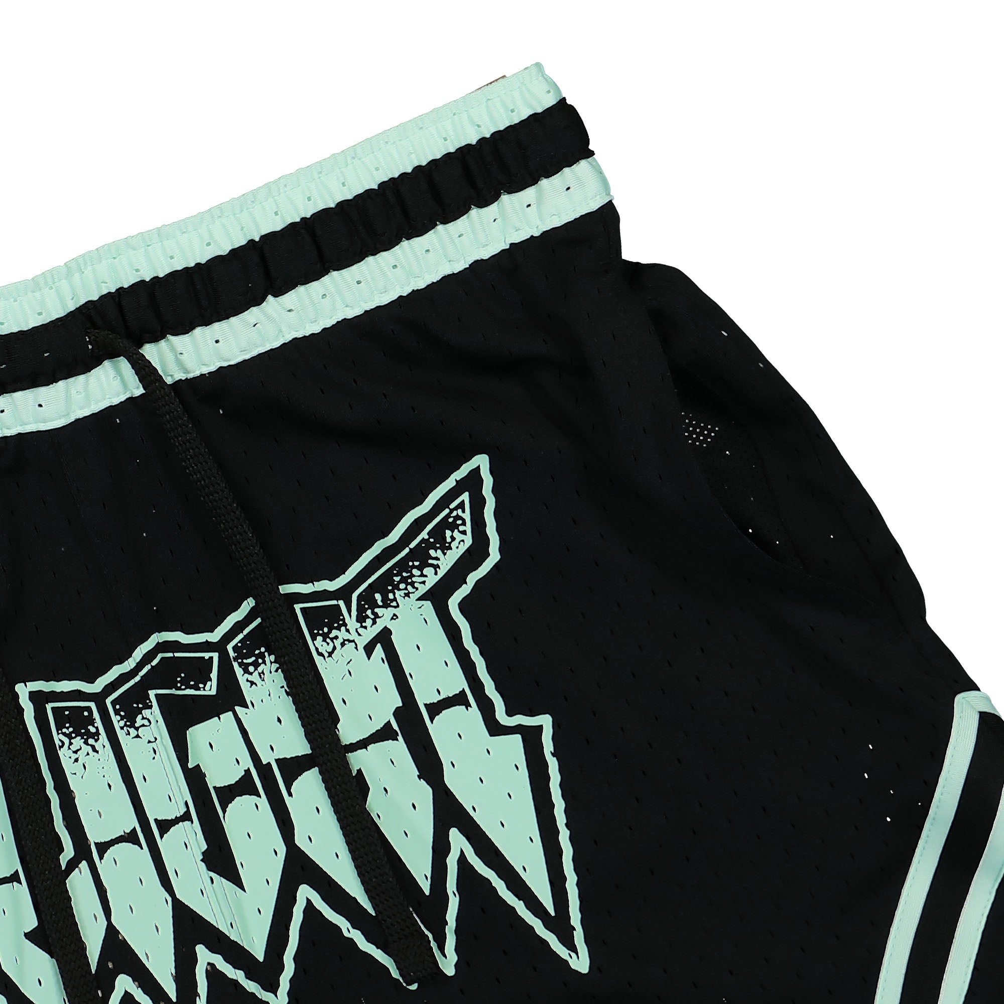 Jordan Sport Diamond Dri-Fit Shorts Black / Mint Foam Shorts Detailfoto | Overkill