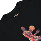 Jordan Flight Essentials T-Shirt Black / White T-Shirts Close-up | Overkill