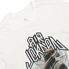 Jordan Sport Dri-Fit Graphic T-Shirt White / Black T-Shirts Close-up | Overkill