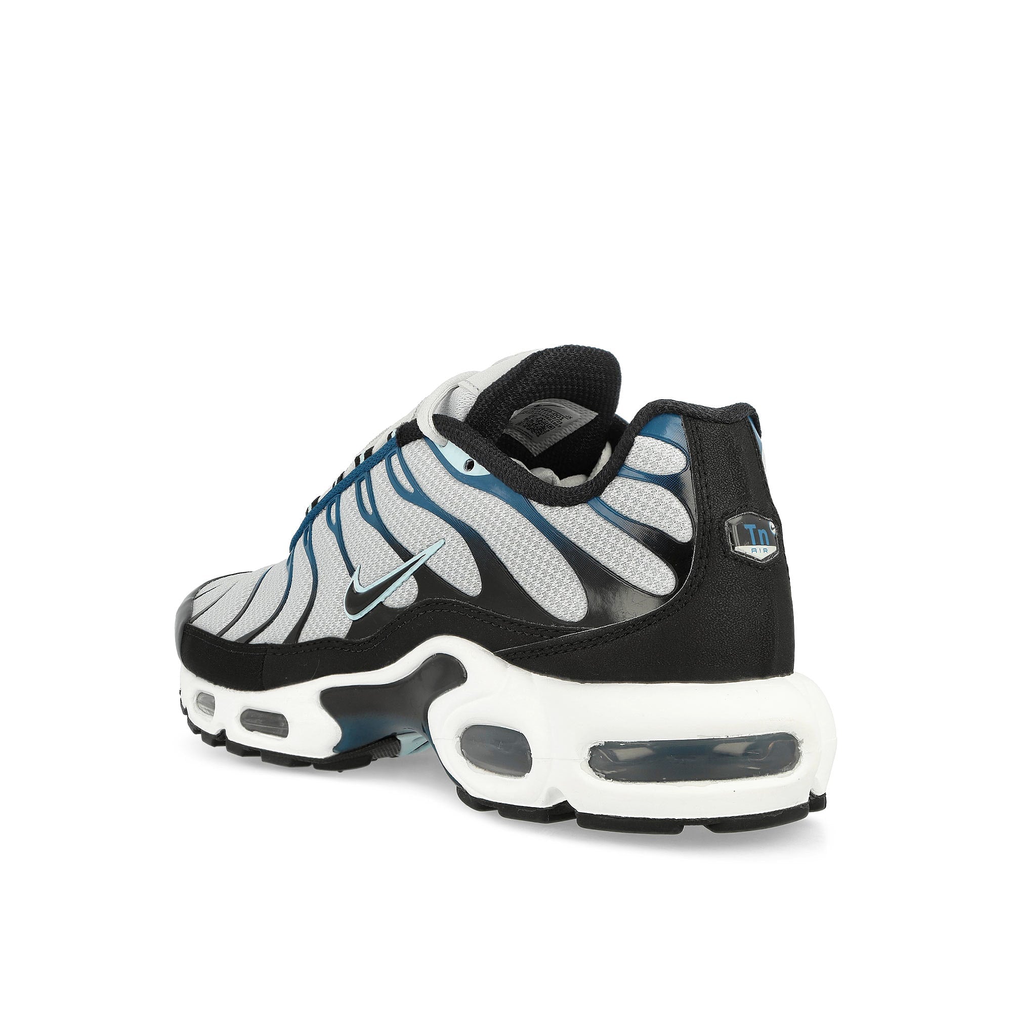 Nike Air Max Plus Pure Platinum / Black - Court Blue Low Top Sneakers  Material | Overkill