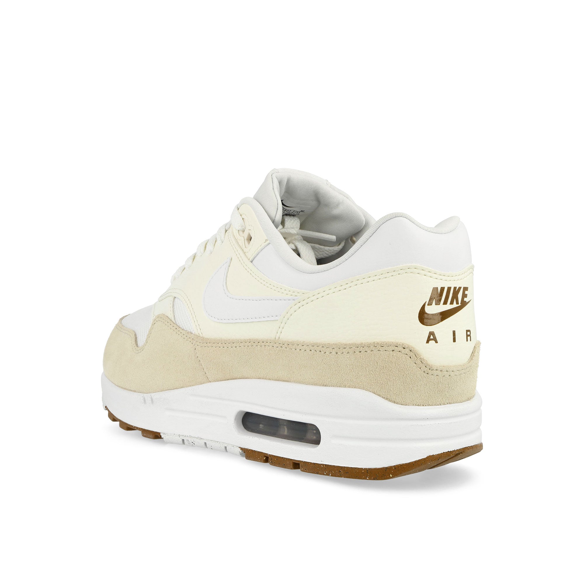 Nike Air Max 1 SC Sail / White - Coconut Milk - Light British Tan Low Top Sneakers  Material | Overkill