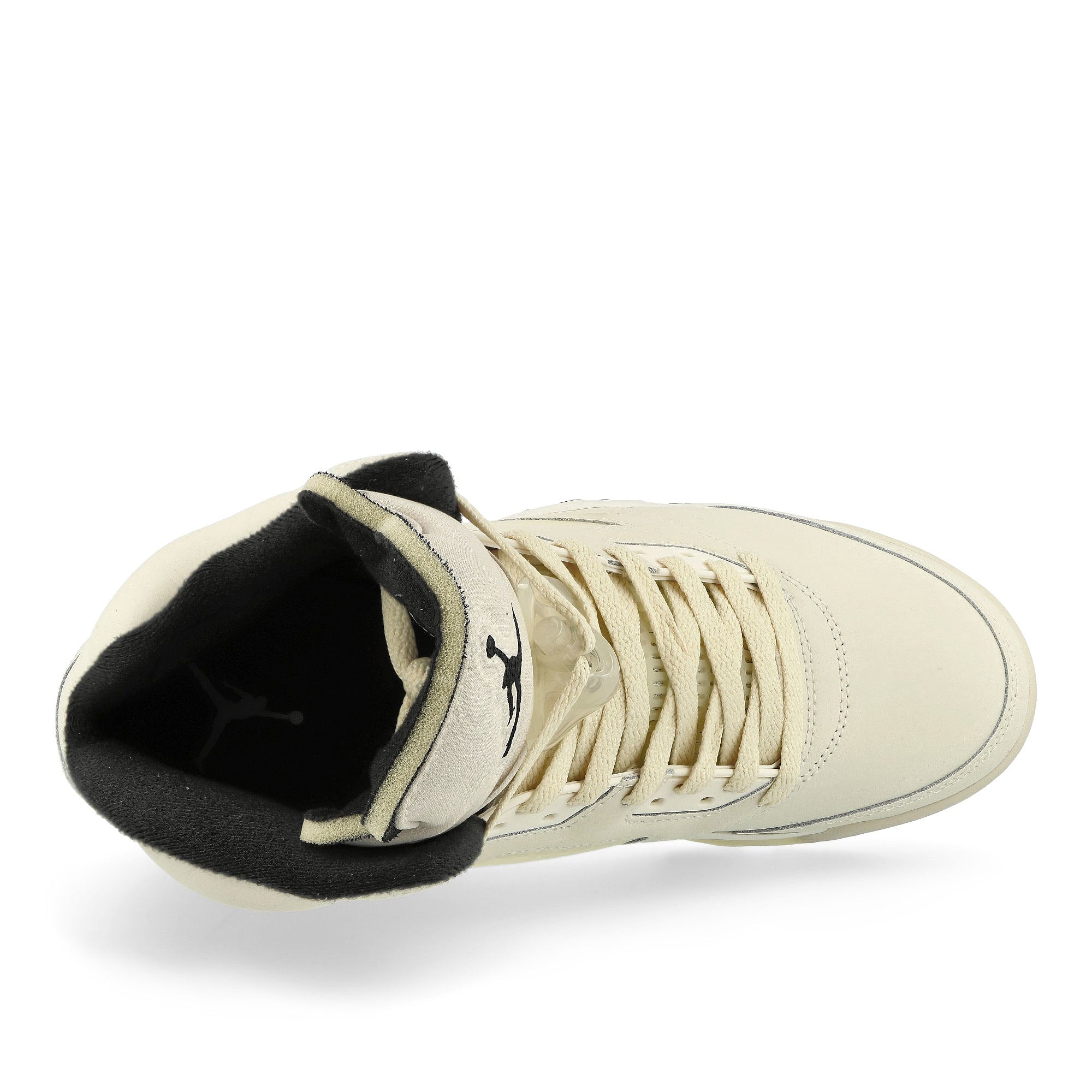 Jordan Air Jordan 5 Retro SE Sail / Black - Light Orewood Brown - Coconut Milk High Top Sneakers  Detailfoto | Overkill
