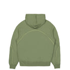 Nike NRG CS Fleece Hoodie Oil Green / Light Liquid Lime Hoodies Material | Overkill