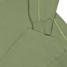 Nike NRG CS Fleece Hoodie Oil Green / Light Liquid Lime Hoodies Detailfoto | Overkill