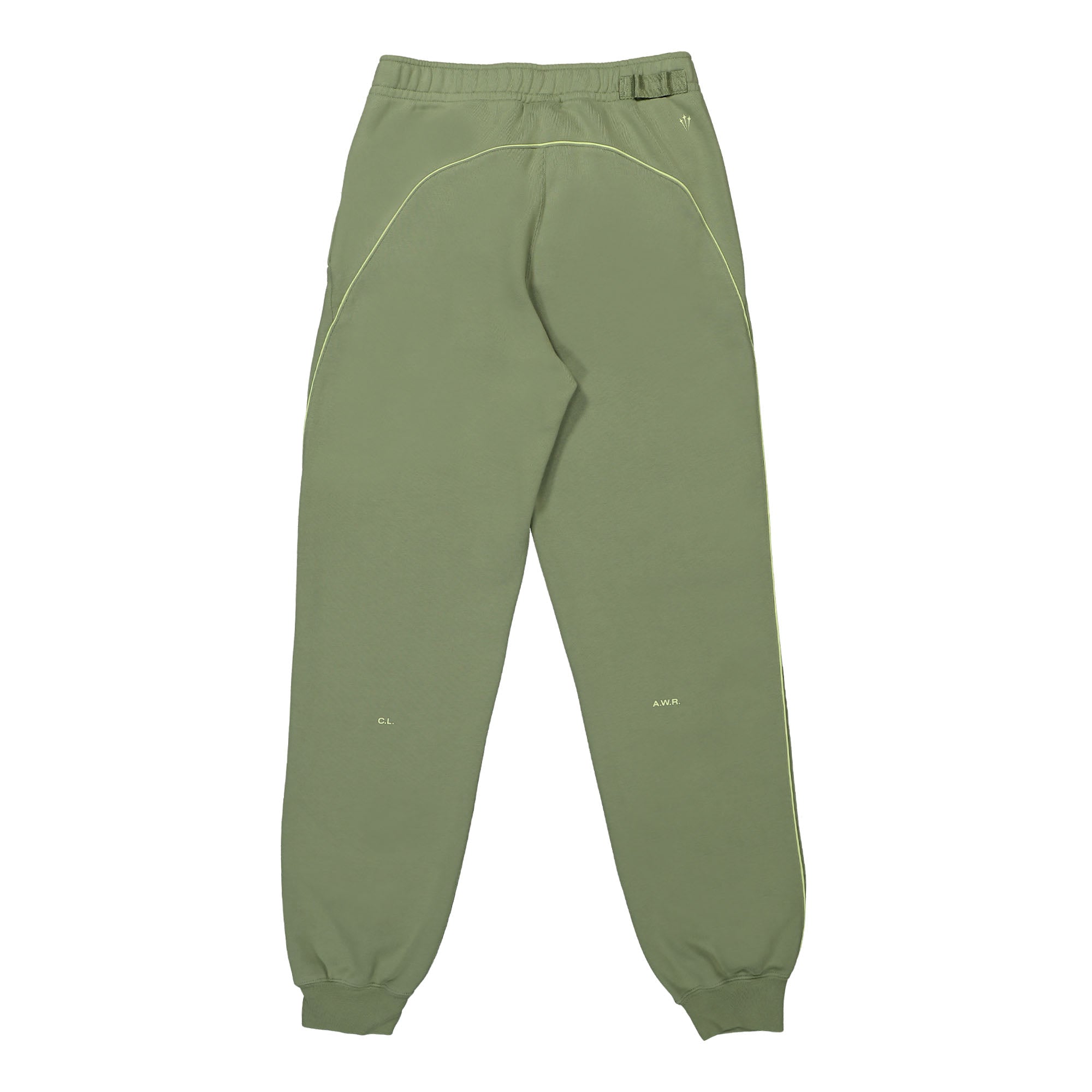 Nike NRG CS Fleece Pant Oil Green / Light Liquid Lime Sweat & Track Pants Material | Overkill