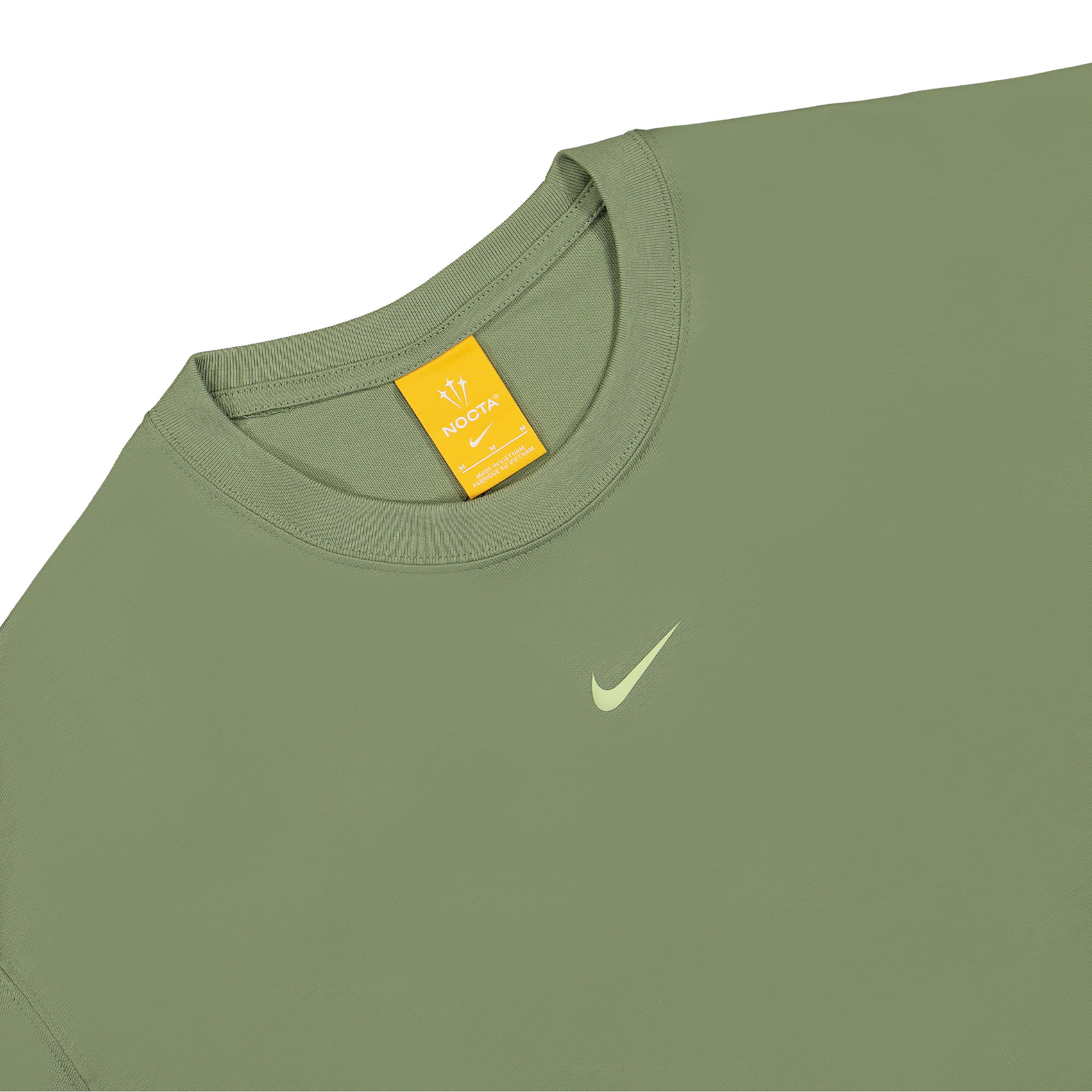 Nike NOCTA x Nike Max90 T-Shirt Oil Green / Light Liquid Lime T-Shirts Material | Overkill