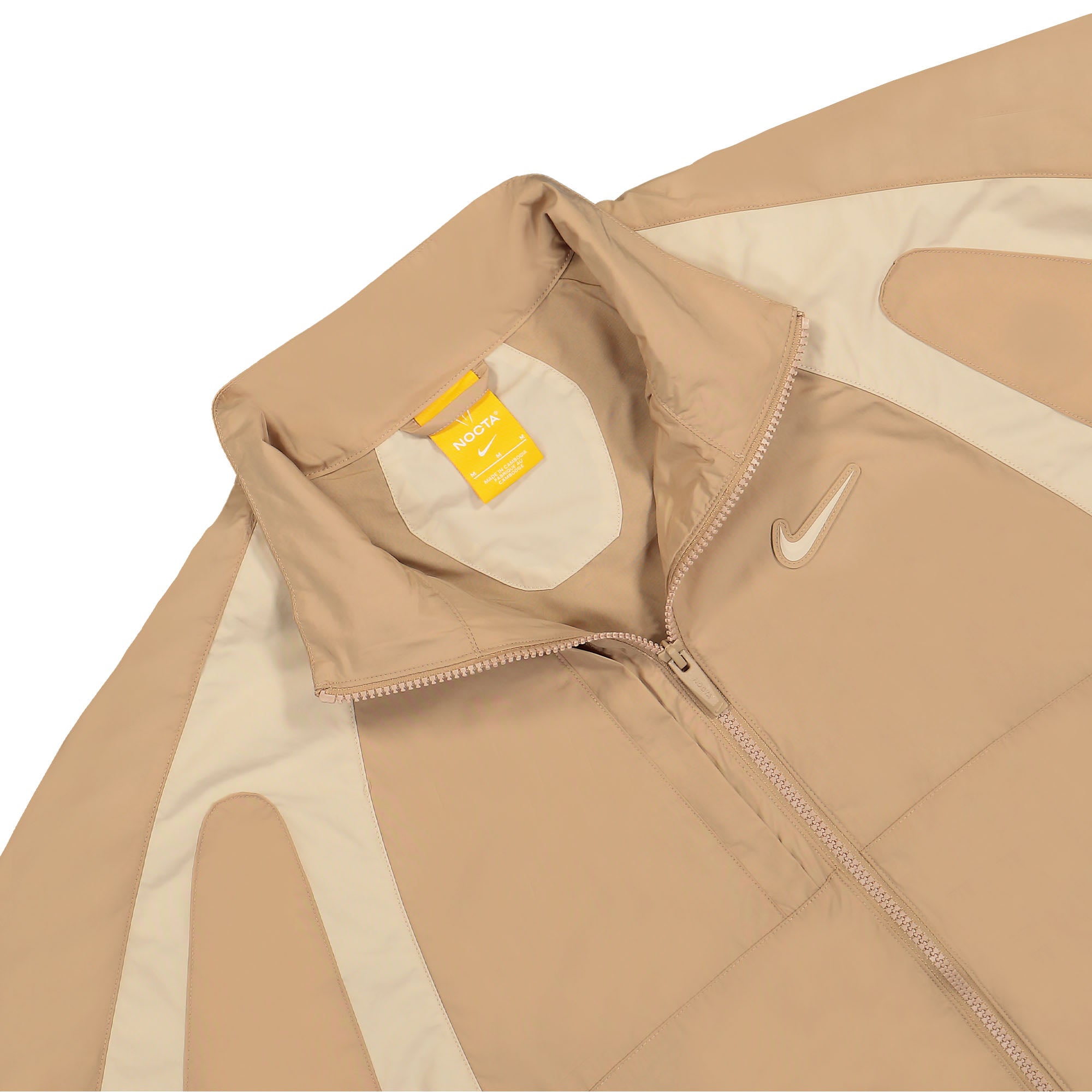 Nike Woven Track Jacket Hemp / Sanddrift / Sanddrift Track Jackets Close-up | Overkill