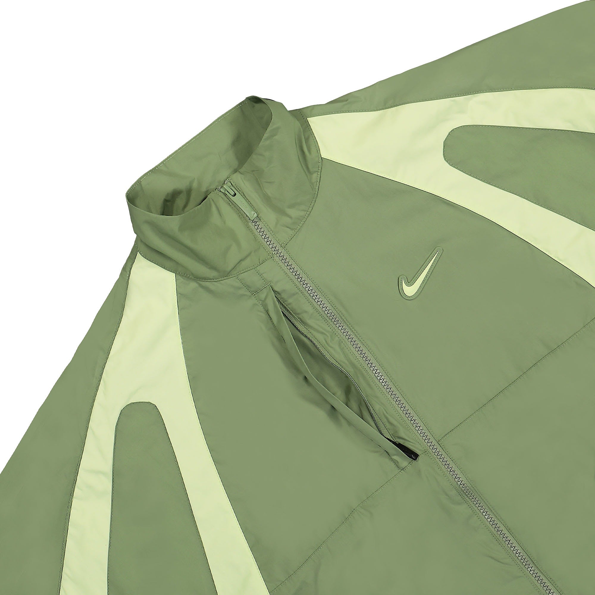 Nike Woven Track Jacket Oil Green / Light Liquid Lime / Light Liquid Lime Track Jackets Detail view 1 | Overkill