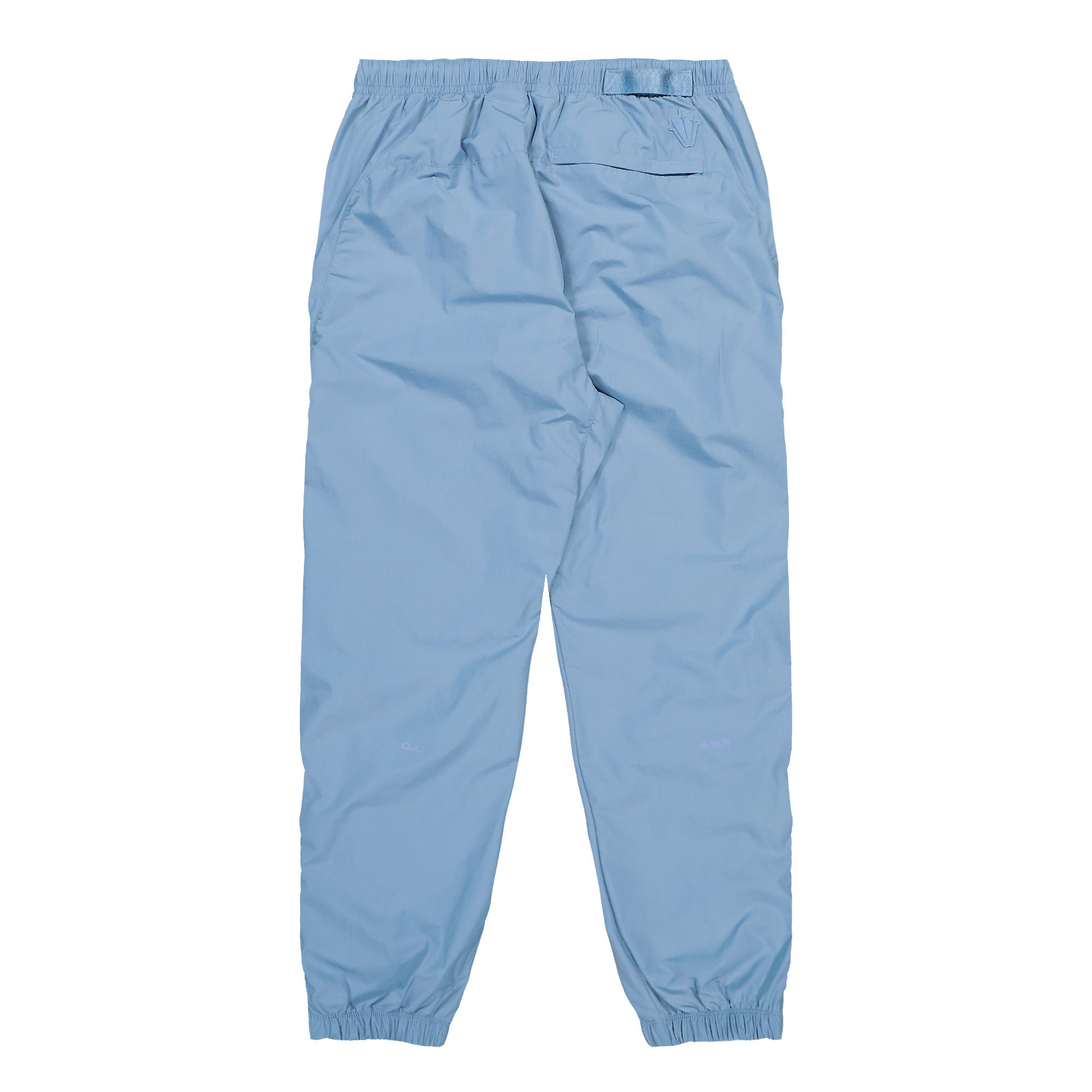 Nocta x Nike Woven Track Pant Work Blue / Polar Sweat & Track Pant FN7668 486 Close-up | Overkill
