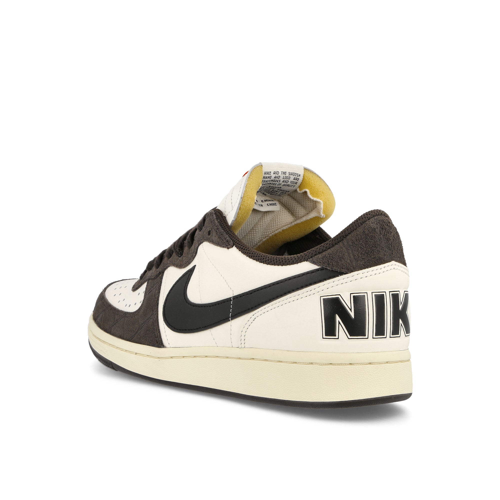 Nike Terminator Low Velvet Brown-Black - Sail - Coconut Milk Low Top Sneakers  Material | Overkill