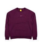 NOCTA x Nike NRG CS Fleece Crew Bordeaux sweatshirt FN8160 610 | Overkill
