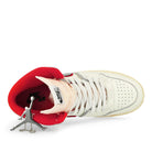 Jordan Air Ship PE SP Sail / Black - University Red – Metallic Platinum High Top Sneakers  Detail View 1 | Overkill