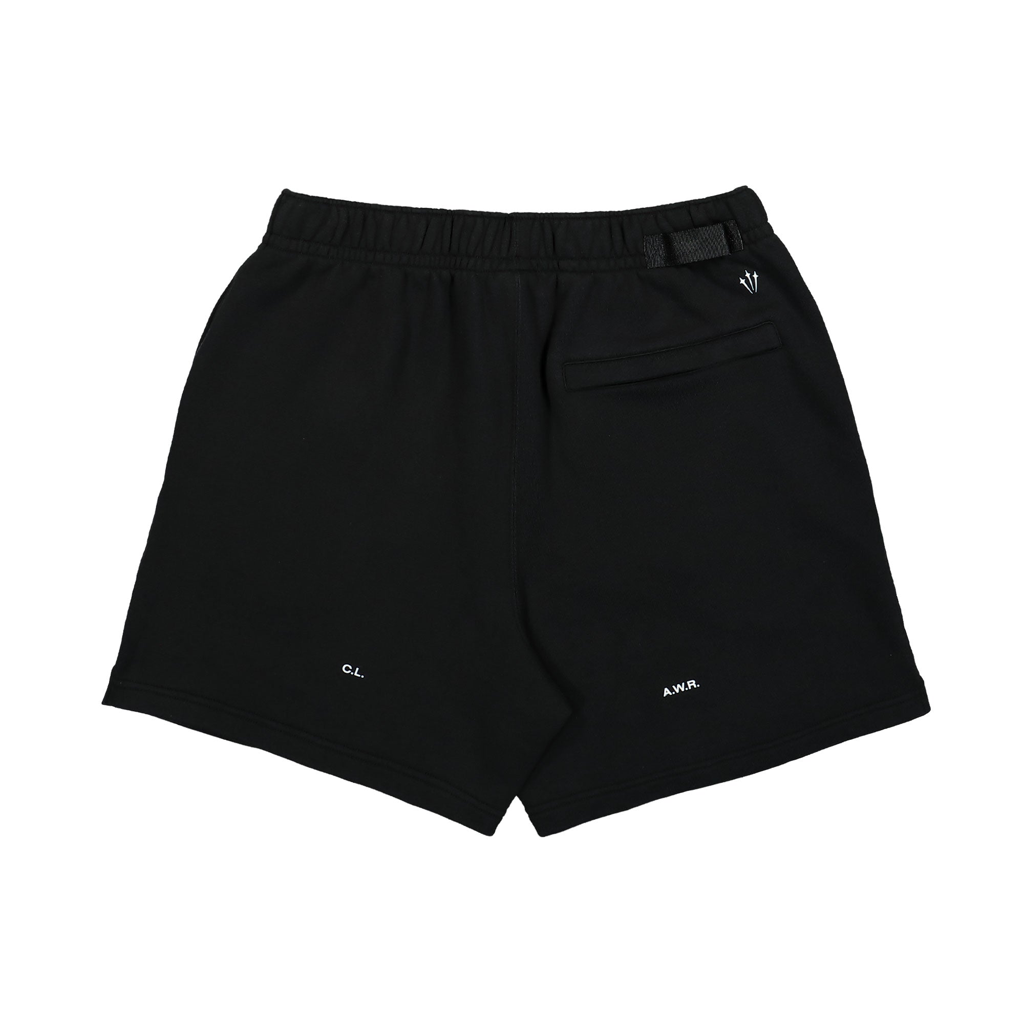 Nike NRG CS Fleece Shorts Black / White Shorts Material | Overkill