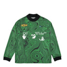 Nike Off-White x Nike AOP Jersey Kelly Green Longsleeves FQ0997 389 | Overkill