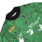 Nike Off-White x Nike AOP Jersey Kelly Green Longsleeves Material | Overkill