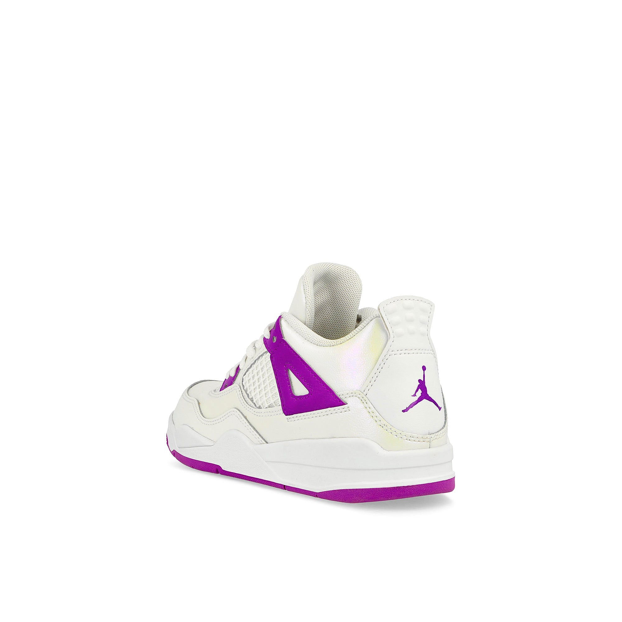 Jordan Jordan 4 Retro PS White / Hyper Violet Mid Top Sneakers  Material | Overkill