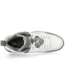 Jordan Spizike Low White / Cool Grey-Anthracite-Wolf Grey Mid Top Sneakers  Detail View 1 | Overkill