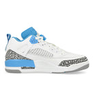 Jordan Spizike Low White / University / Blue-Wolf Grey Mid Top Sneakers  Silhouette | Overkill