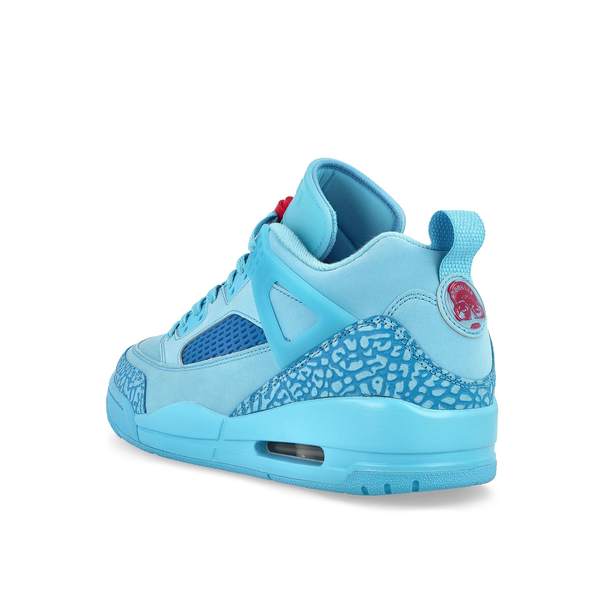 Jordan Spizike Low Football Blue / Fountain Blue Low Top Sneakers  Material | Overkill